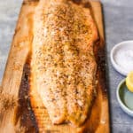 Simple Cedar Plank Salmon