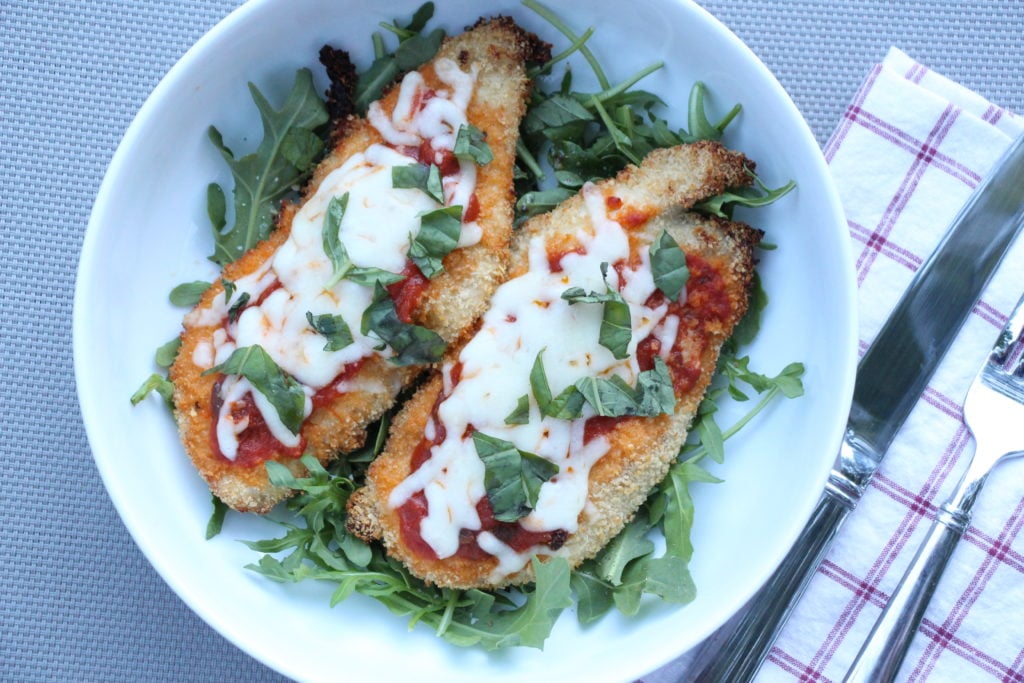 Baked Skinny Chicken Parmesan - The Defined Dish