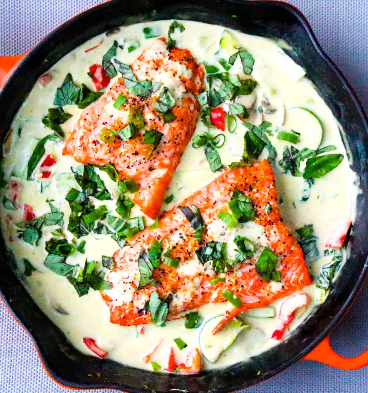 Thai-Inspired Coconut Green Curry Salmon