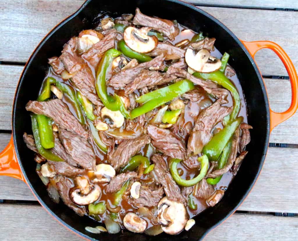 Chinese Peppered Steak