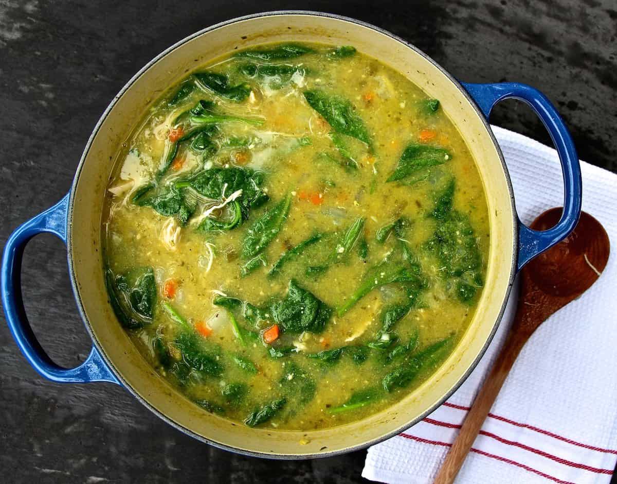 Pesto Chicken + Potato Soup - The Defined Dish - Recipes