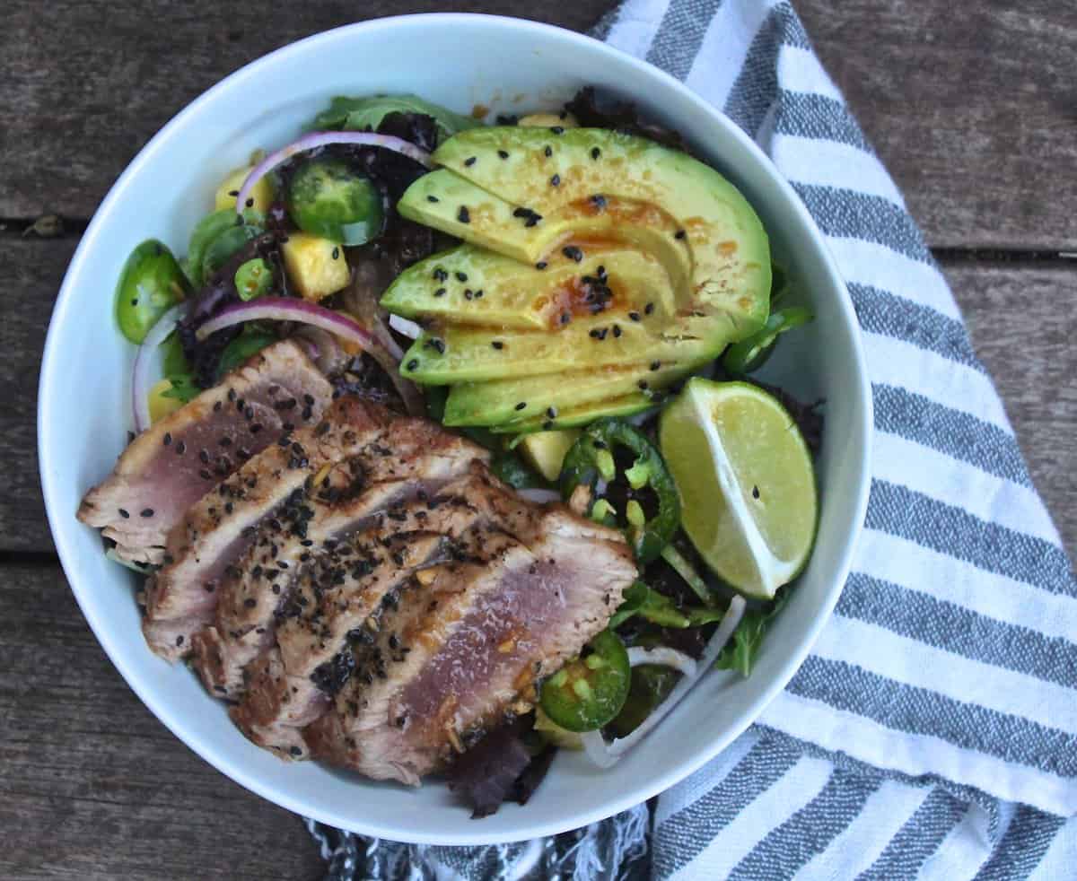 Seared Tuna Summer Salad