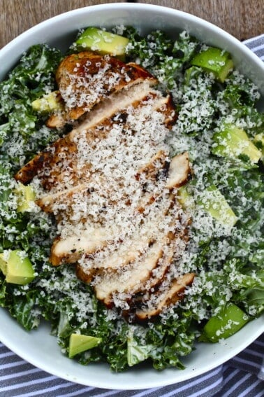 whole3 Kale Caesar Salad