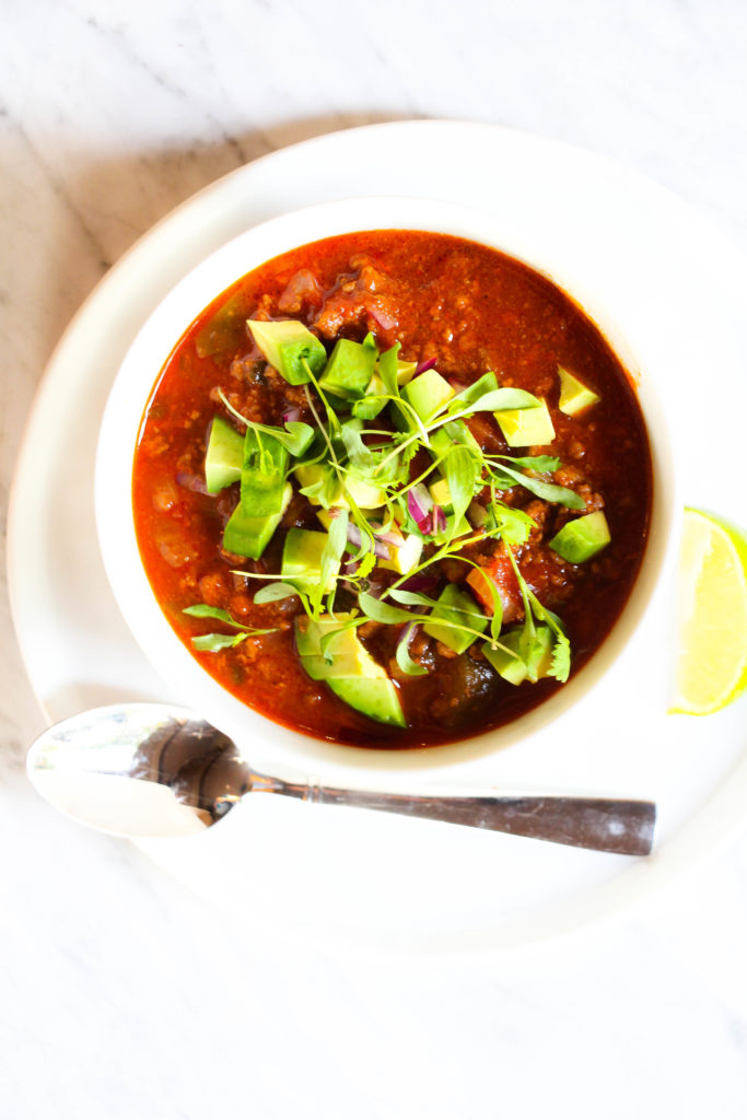 Whole30 + Paleo Approved Chili