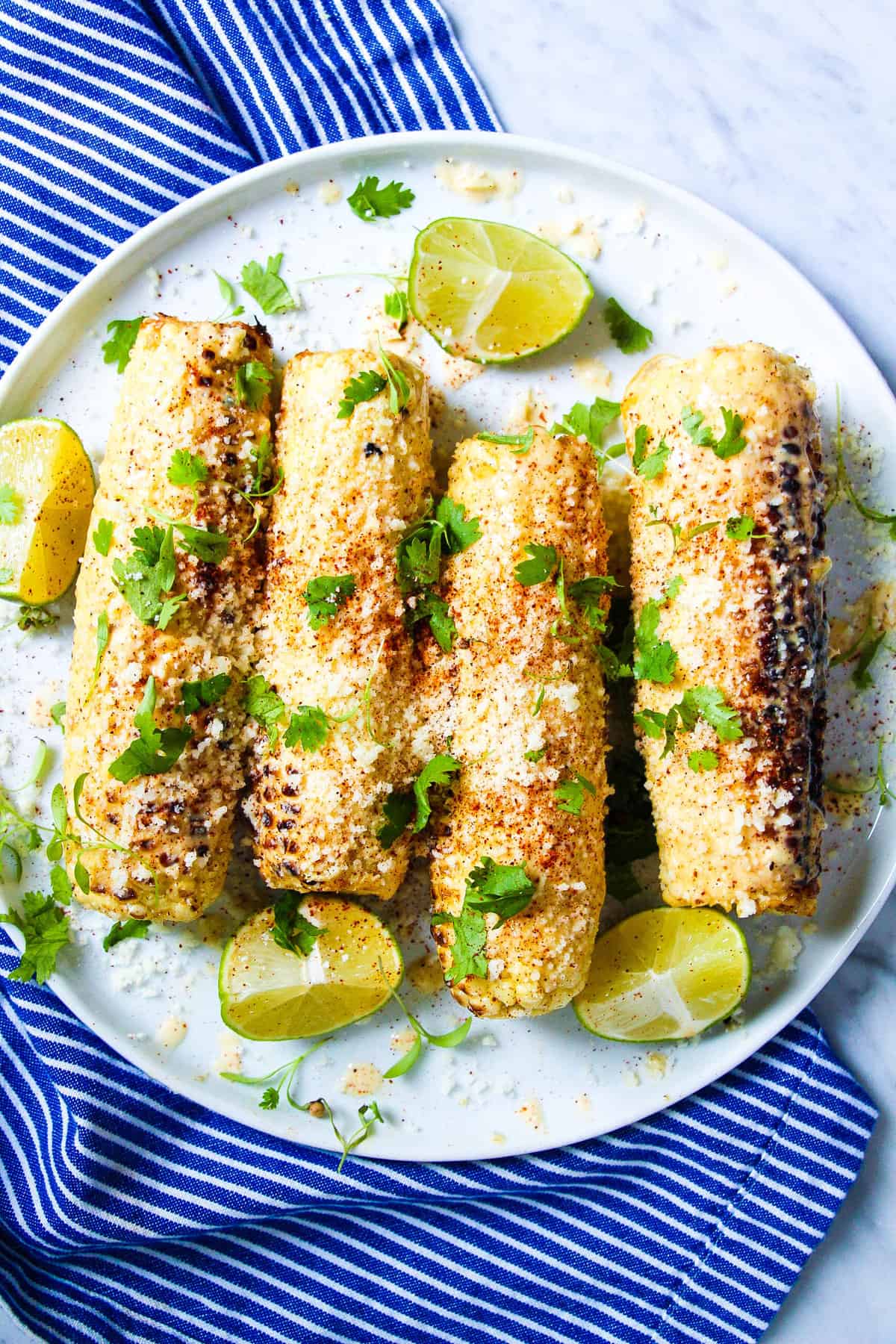 Grilled Mexican-Style Street Corn