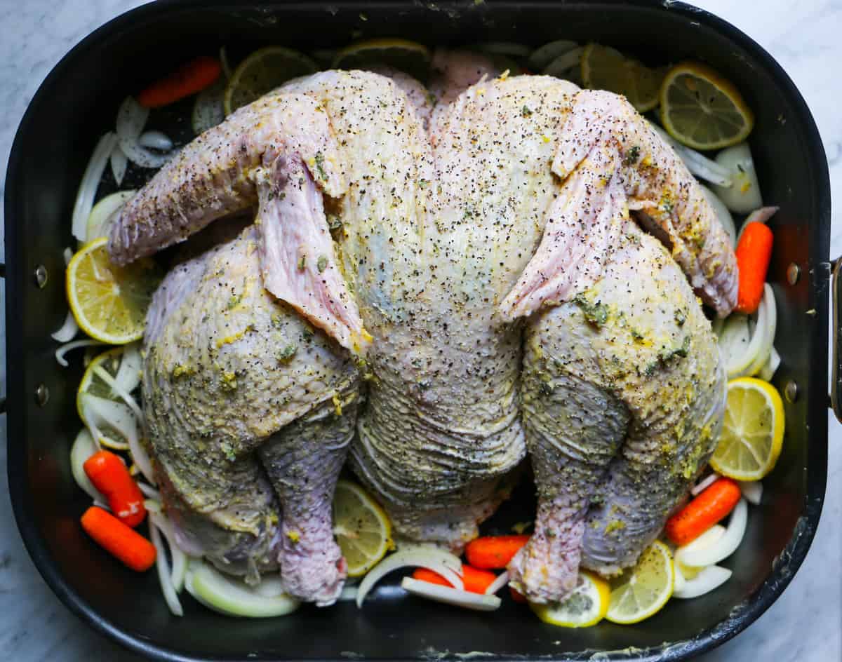 Whole30 Spatchcocked Turkey + Turkey Gravy
