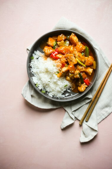 Paleo Sweet and Sour Chicken Stir Fry