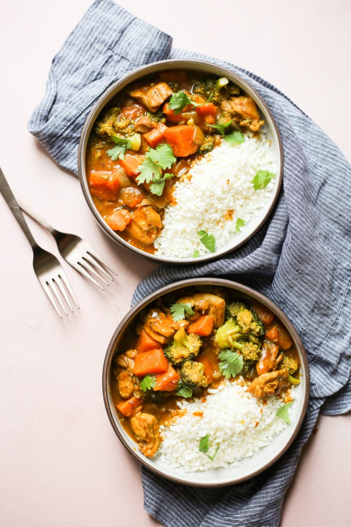 Easy Chicken and Vegetable Curry