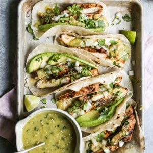 Grilled Chili Chicken Tacos