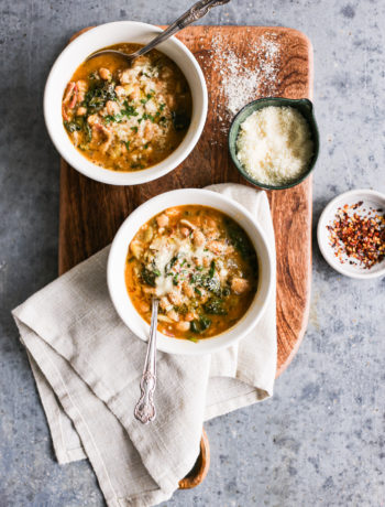 Easy Italian White Bean Soup