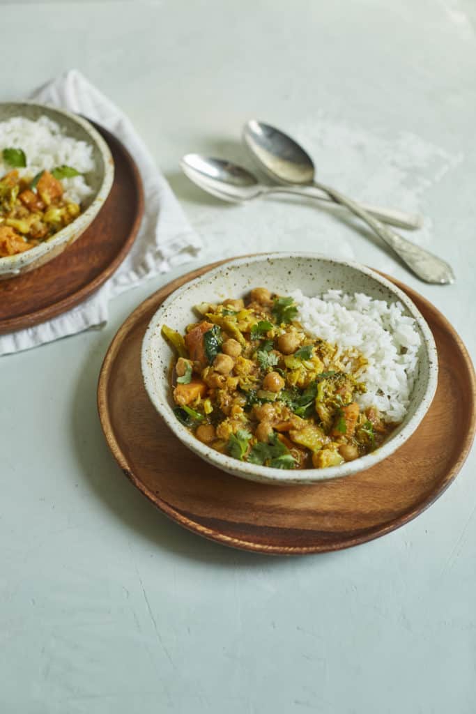 indian-style veggie curry