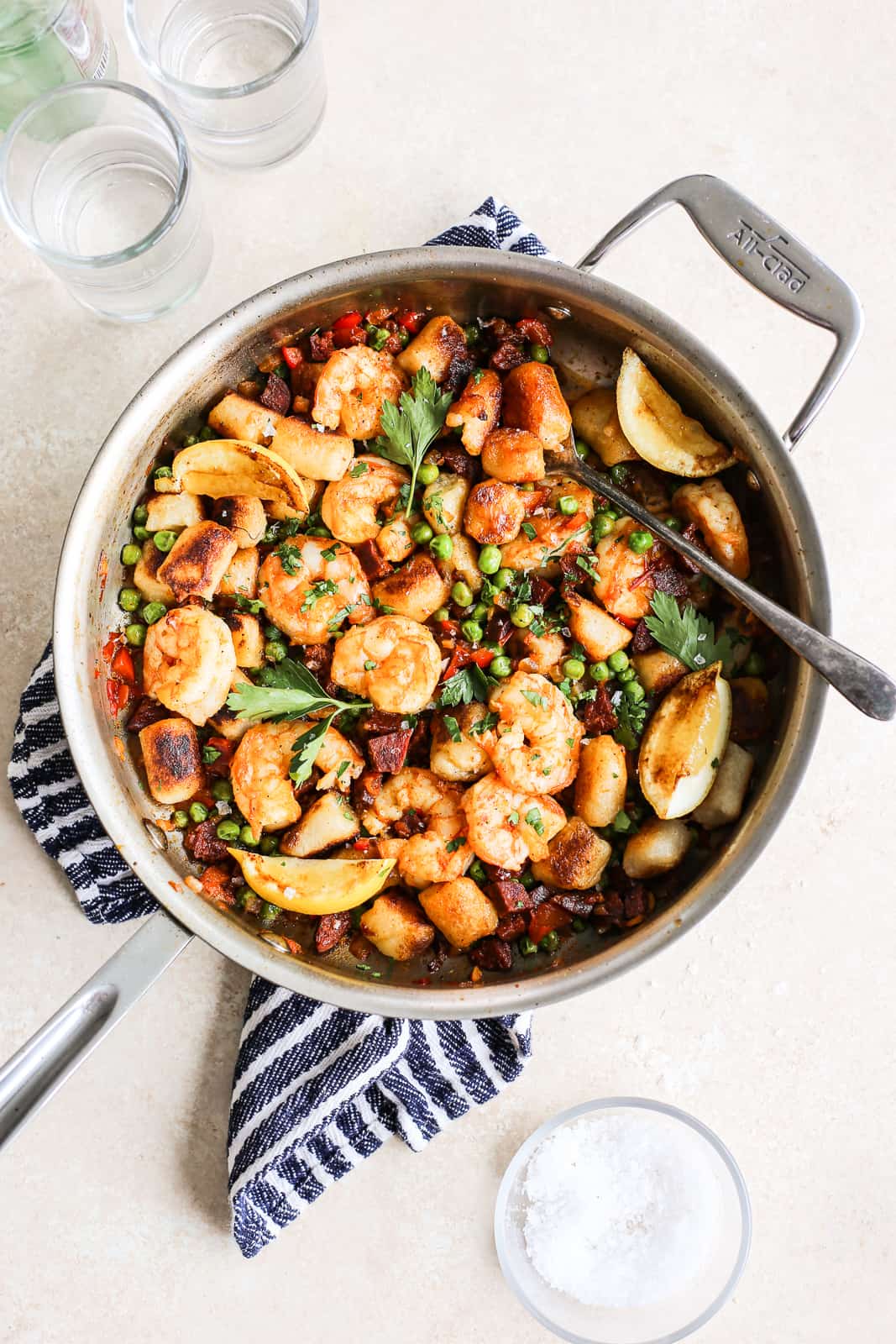 Spanish-Style Cauliflower Gnocchi Skillet