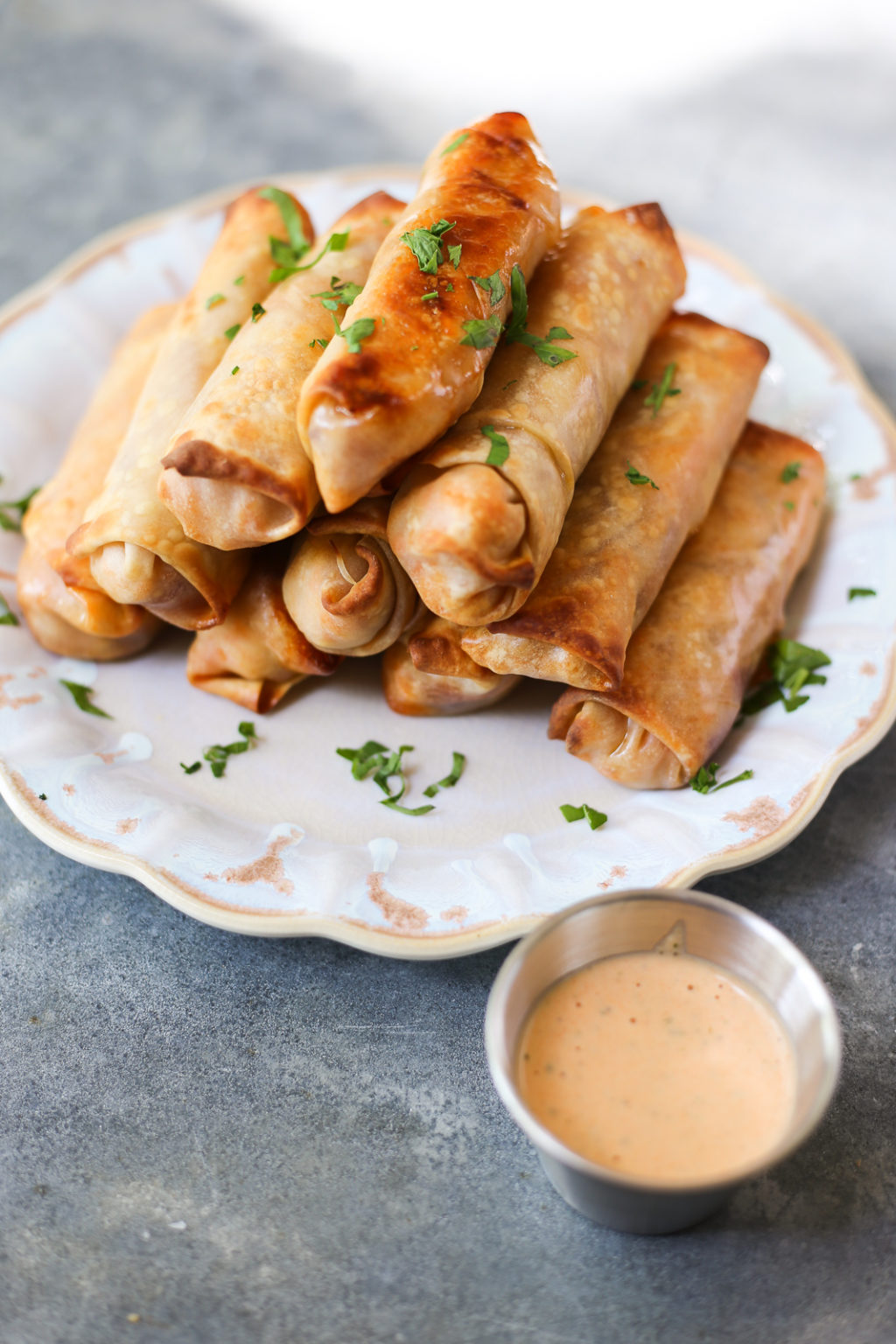 Buffalo Chicken Egg Rolls The Defined Dish Recipes