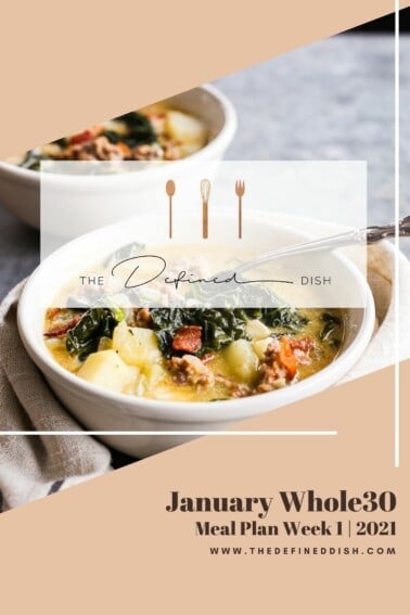 Jan W30 Meal Plan 1