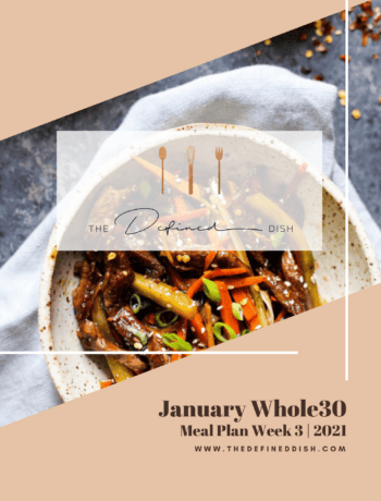 Jan W30 Meal Plan 3