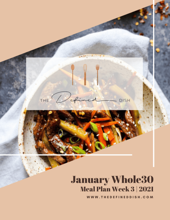 Jan W30 Meal Plan 3