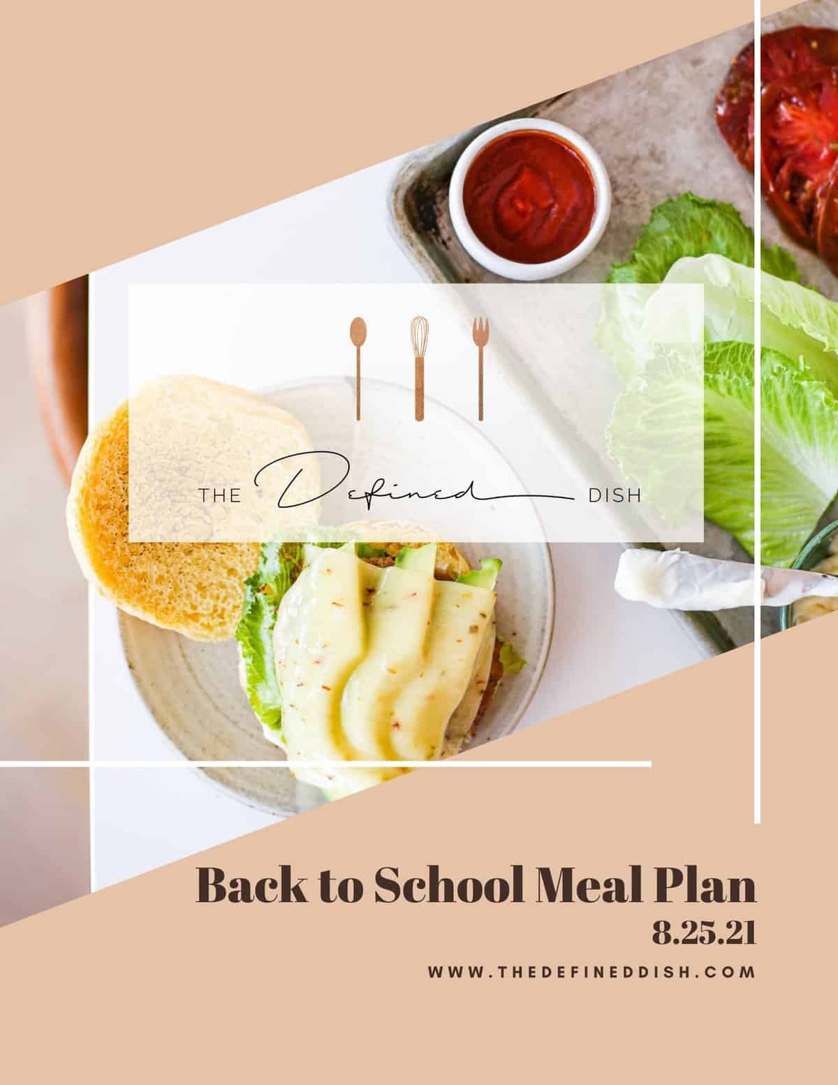 Back to School Meal Plan 82521