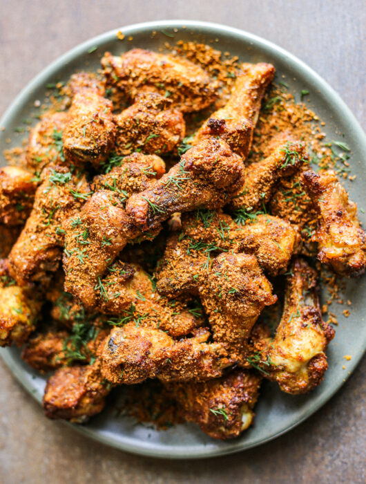 Dry Rubbed Curry Wings
