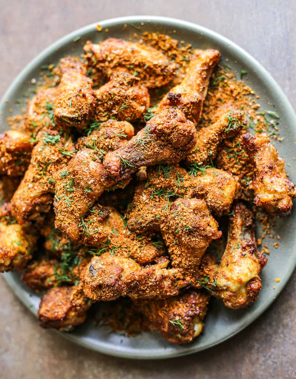 Dry Rubbed Curry Wings