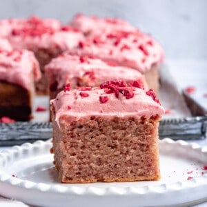 Grain-Free Strawberry Snacking Cake
