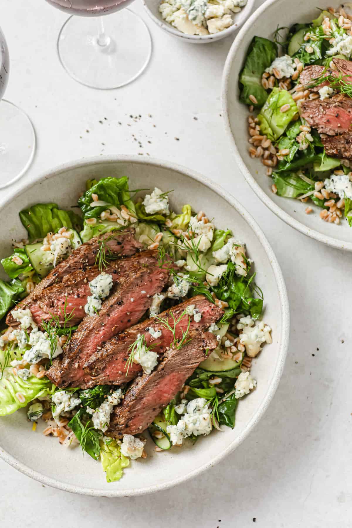 Steak and Farro Salad