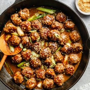 Sesame and Scallion Asian-Inspired Meatballs