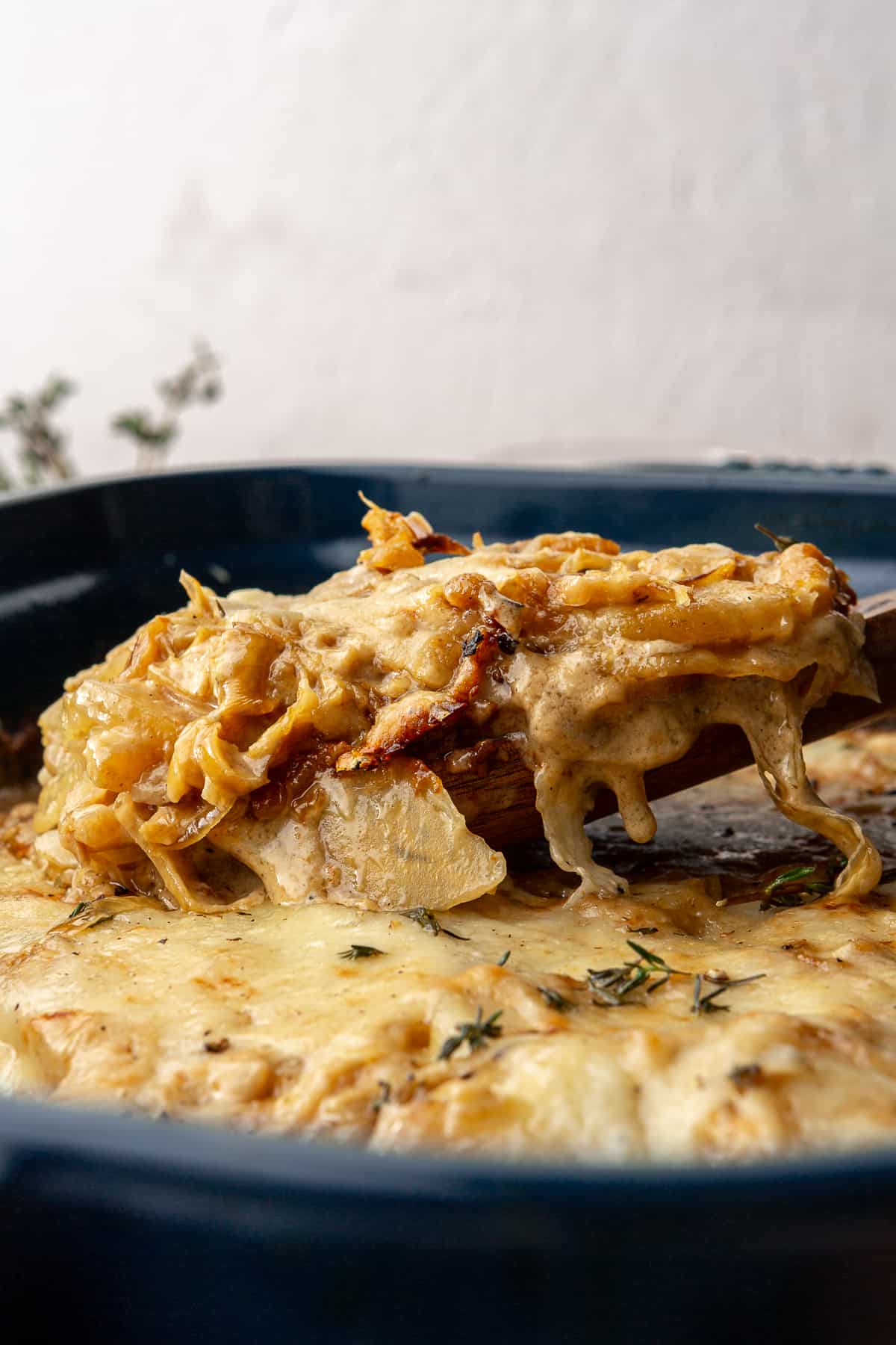 Caramelized Onion Scalloped Potatoes