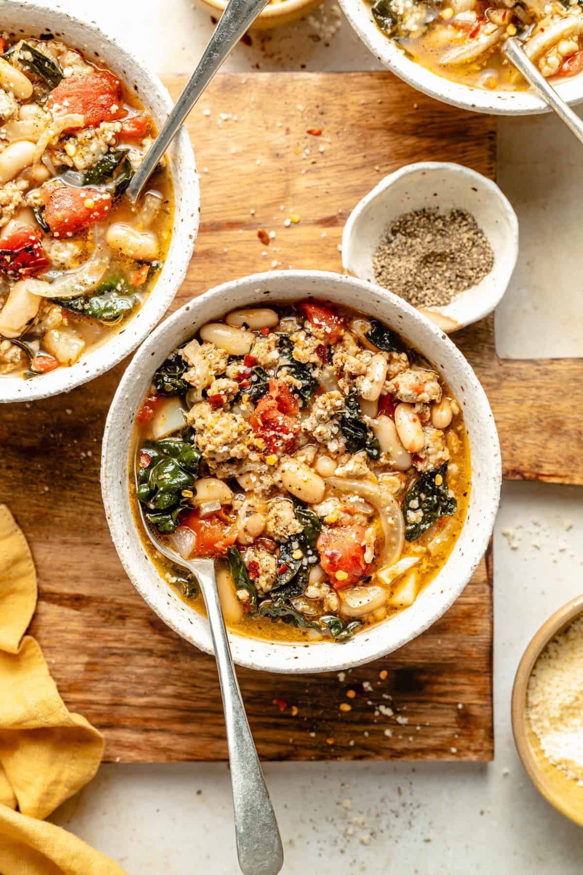 Sausage, Fennel, and White Bean Soup