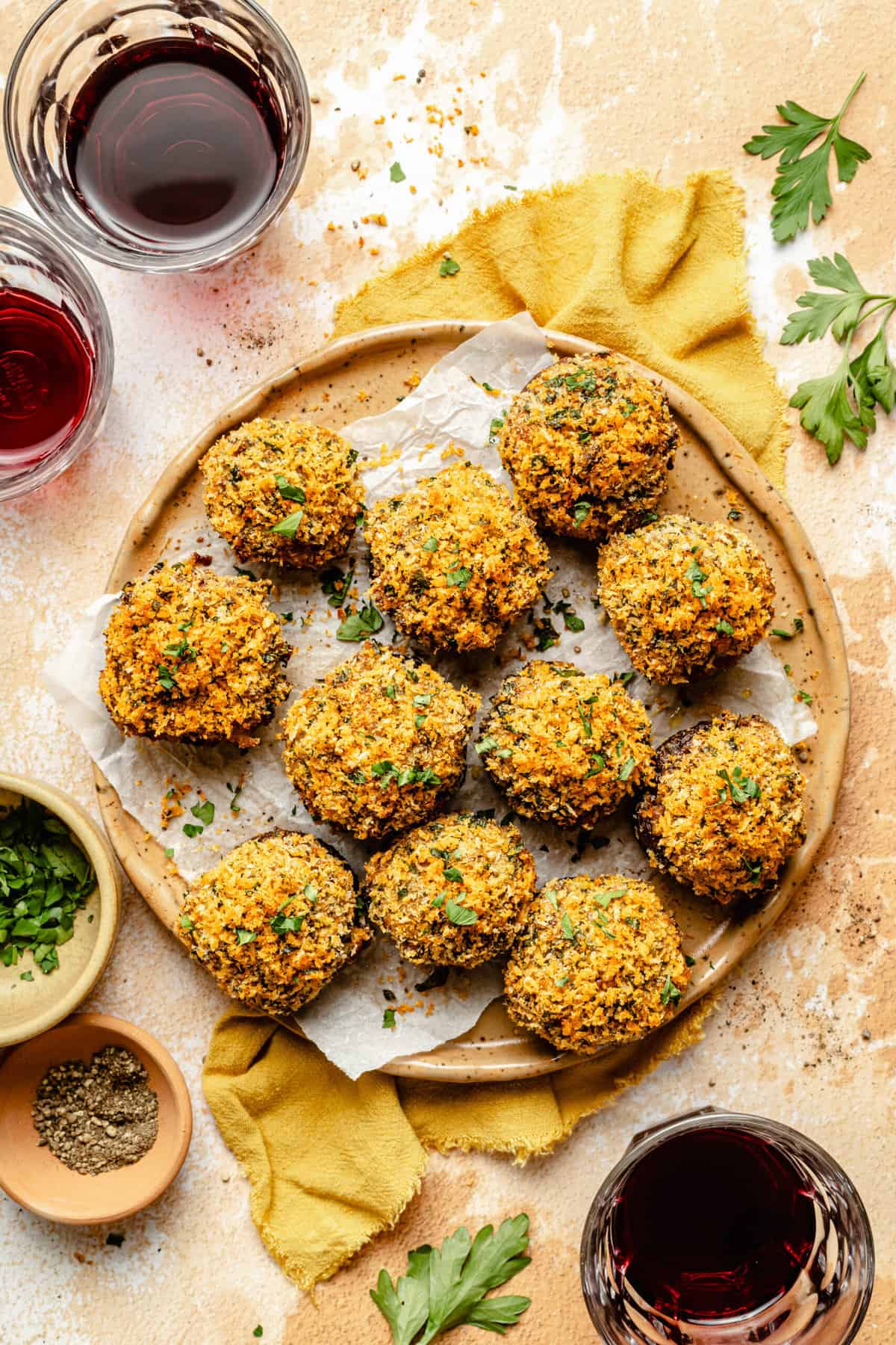 Sausage Stuffed Mushrooms