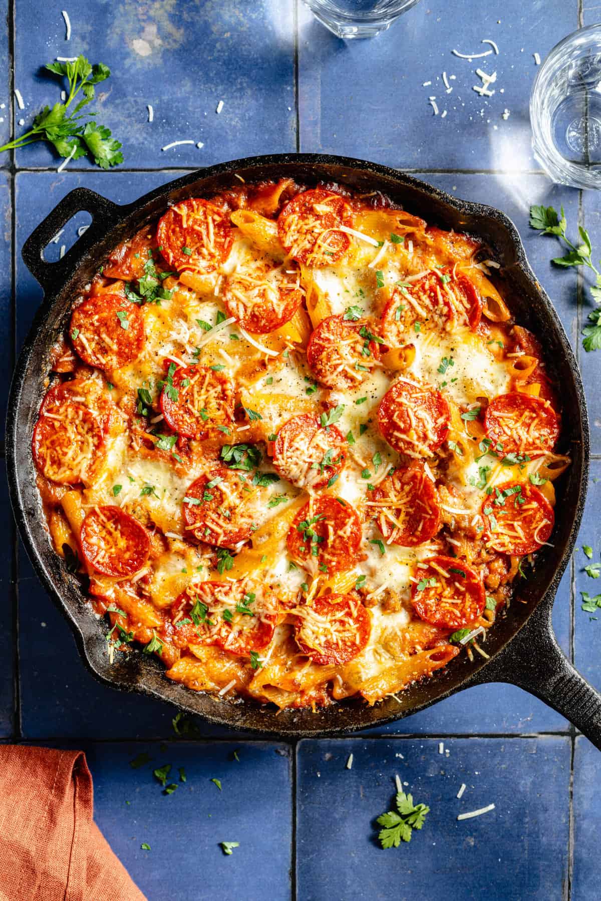 Skillet Pizza Penne