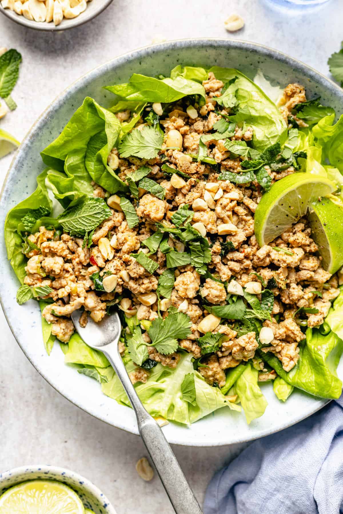 Spicy Miso Chicken Salad