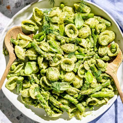 green goddess dressing pasta Green Goddess Pasta Salad