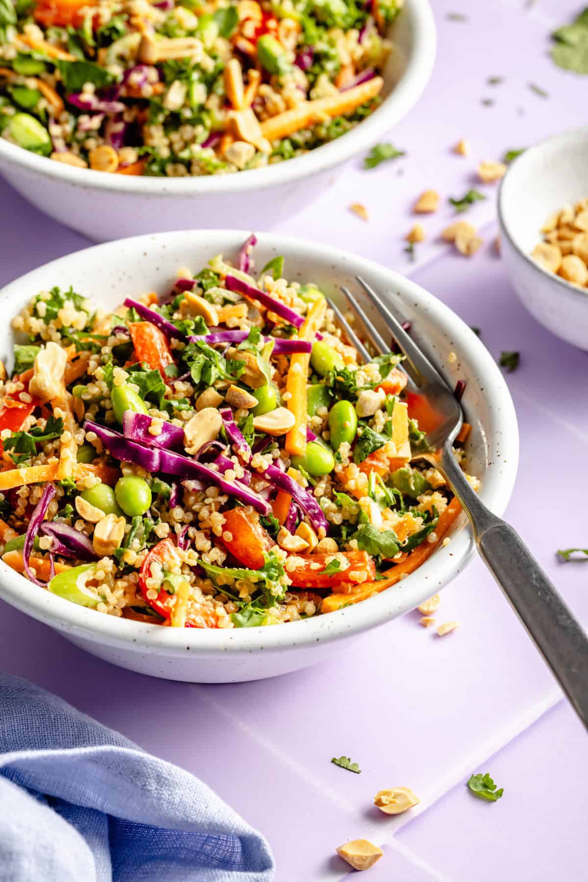 Crunchy Thai-Inspired Quinoa Salad