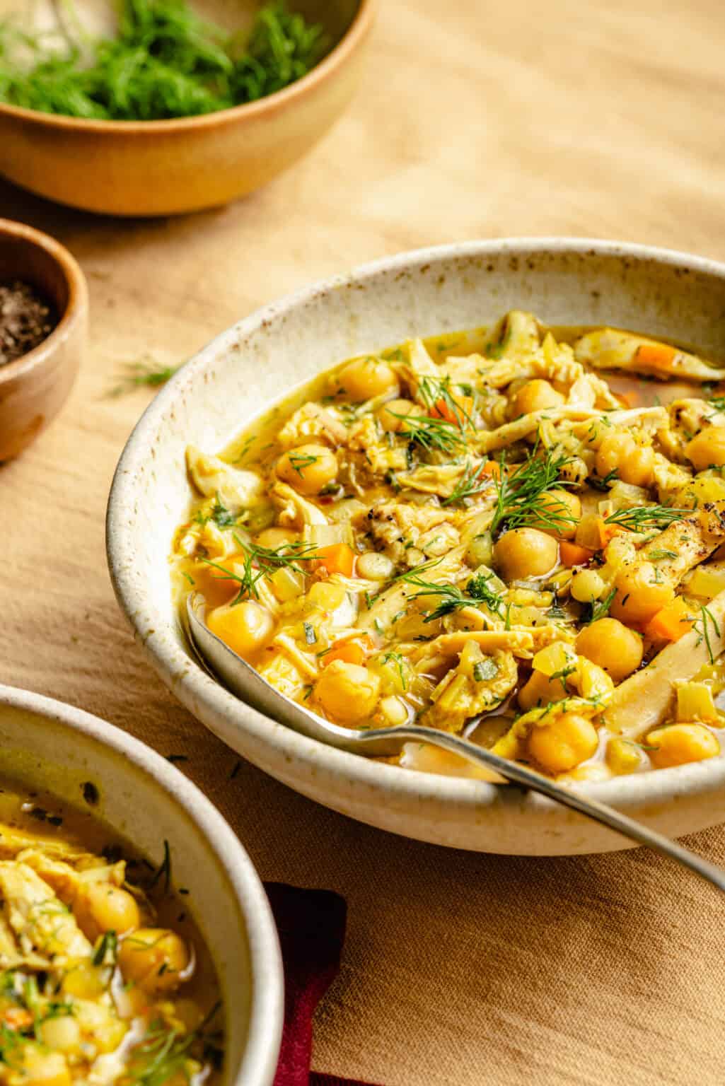 Lemon Chicken and Chickpea Stew - The Defined Dish
