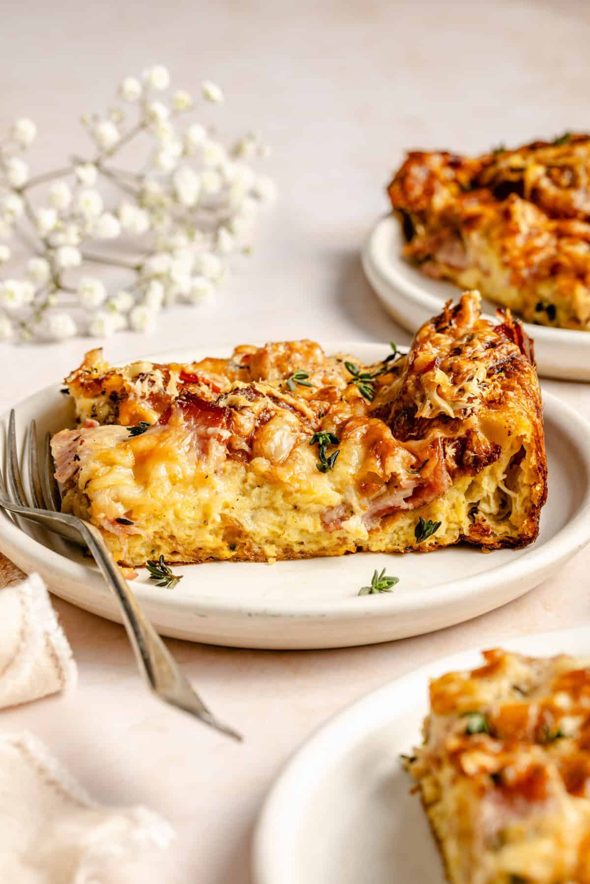 Croque Monsieur Breakfast Casserole