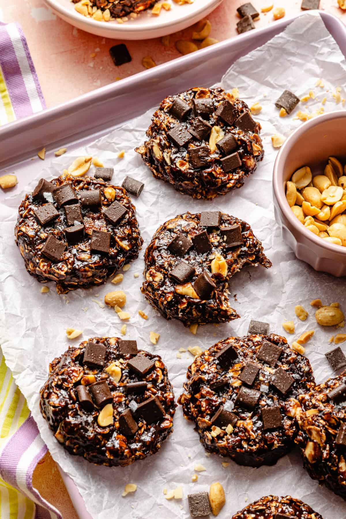 No-Bake Chocolate Peanut Butter Cookies