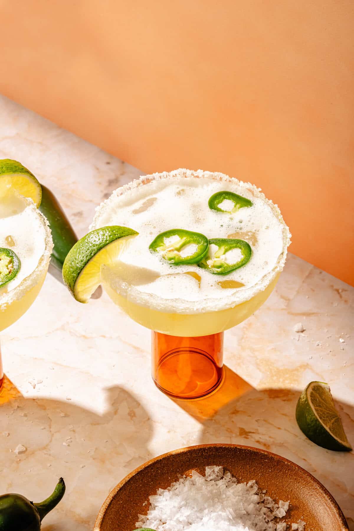 Spicy Skinny Margaritas