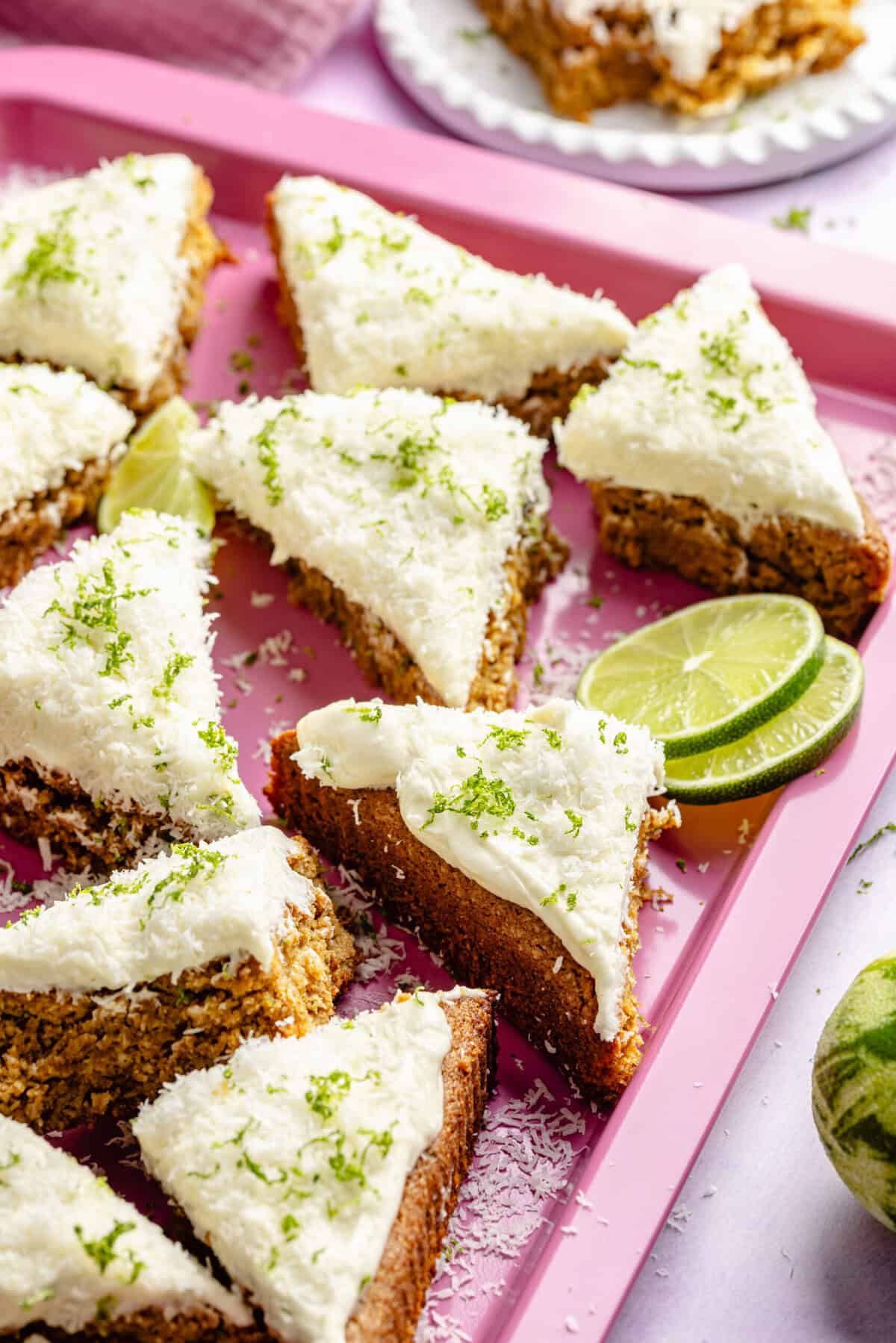 Copycat Starbucks Coconut Lime Bars