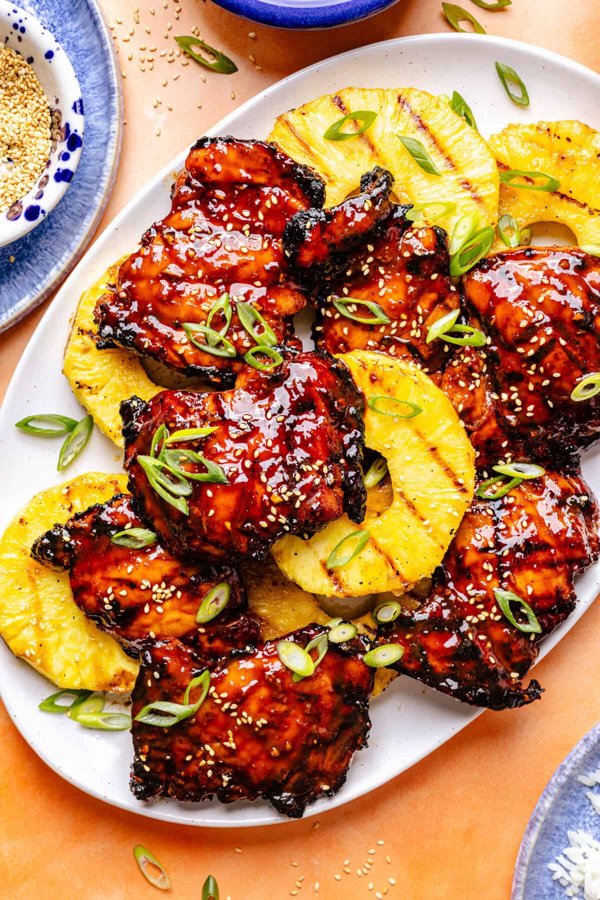 Huli HuliâInspired Chicken Bowls