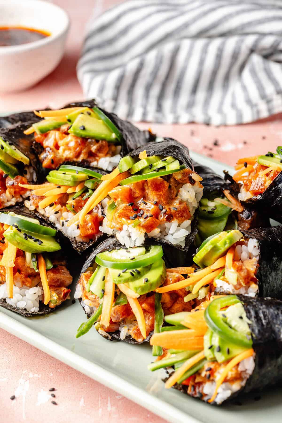 Spicy Tuna Hand Rolls
