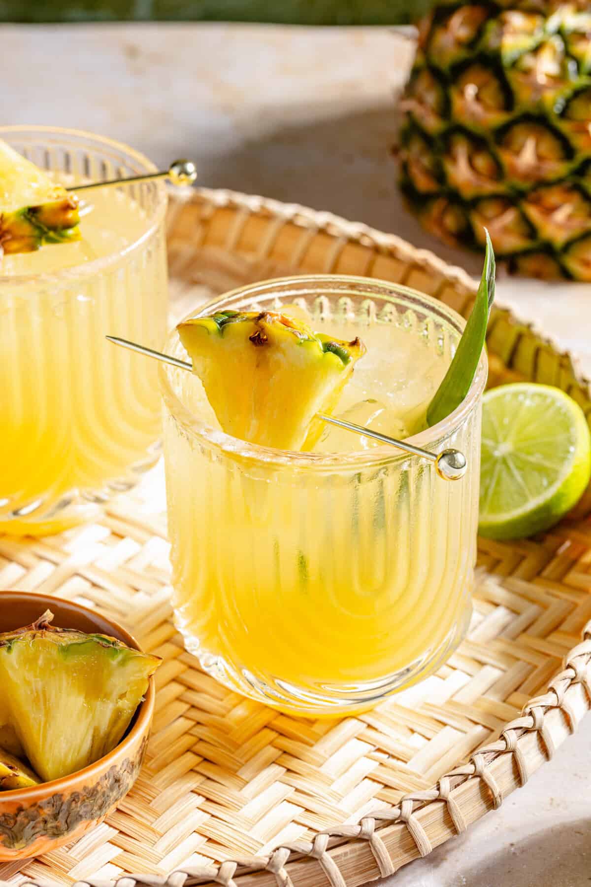 The Kauai Margarita (Smoky Pineapple Margarita)